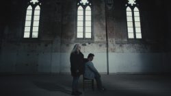 Adrien, ancien pensionnaire de Riaumont et sa mère